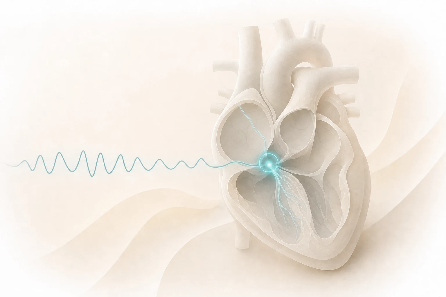 Editorial visualization of a rapid electrical circuit near the atrioventricular junction